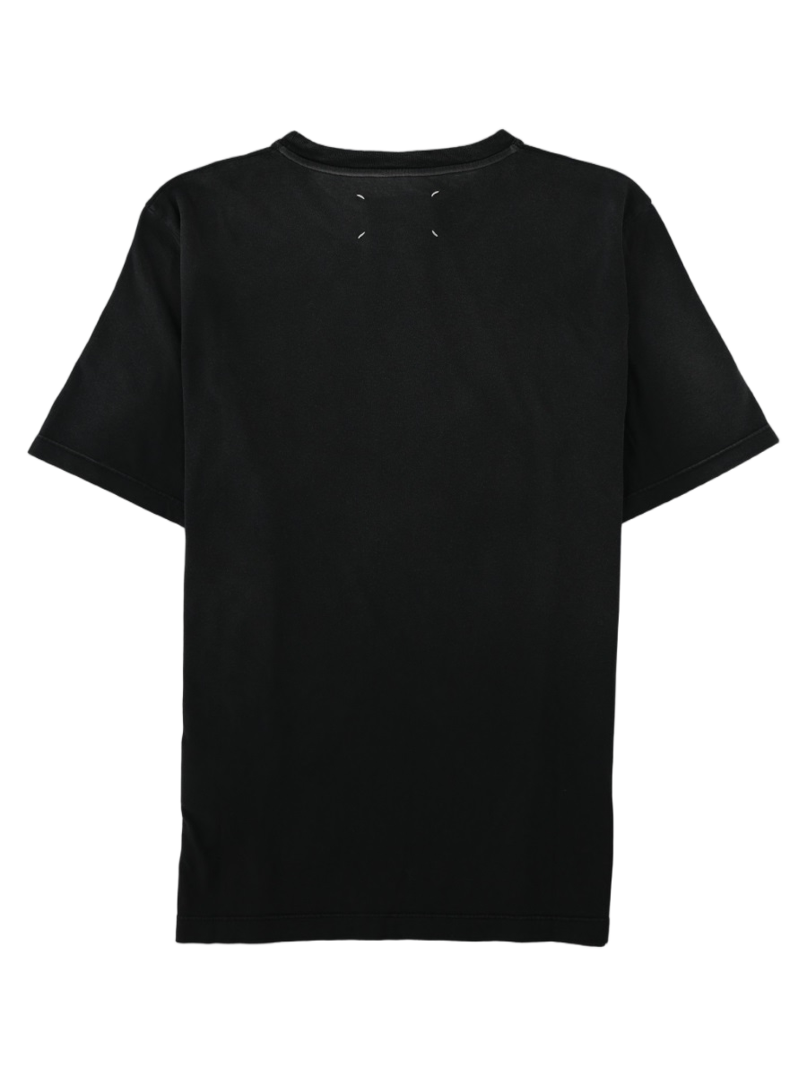 Minimalistic Tonal Inserts Cotton T-Shirt