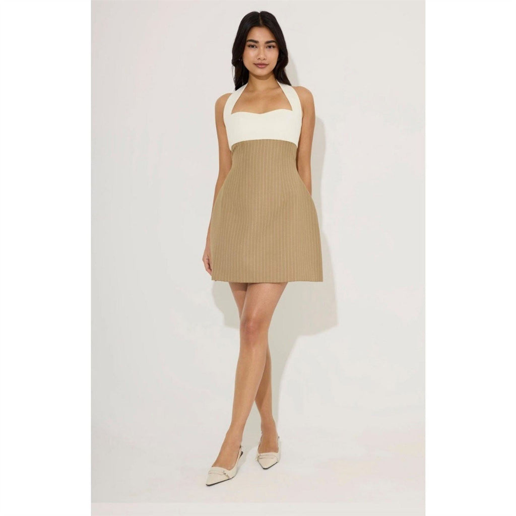 Odd Muse Womens Halter Mini Dress