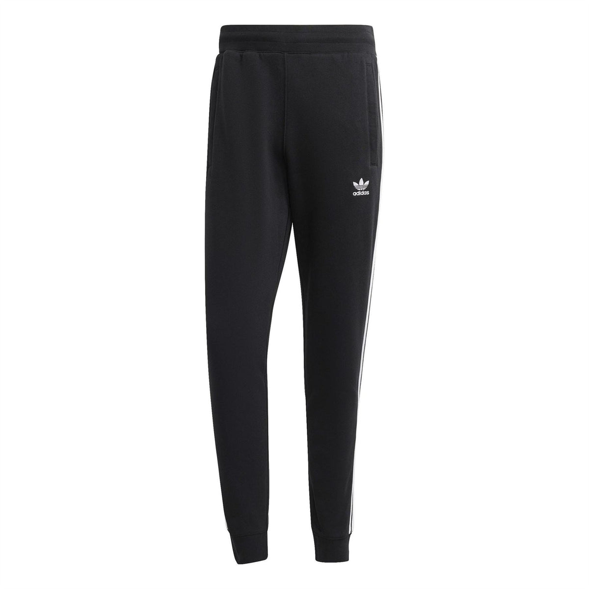 adidas Originals 3 Stripes Slim Joggers with Ribbed Cuff