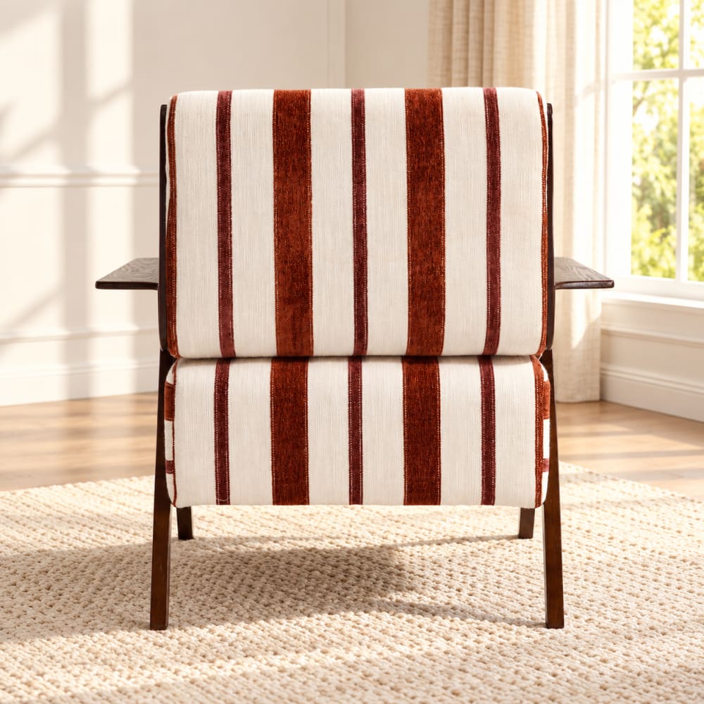 GOODSILO Casual Reading Armchair with Widened Armrests for Home