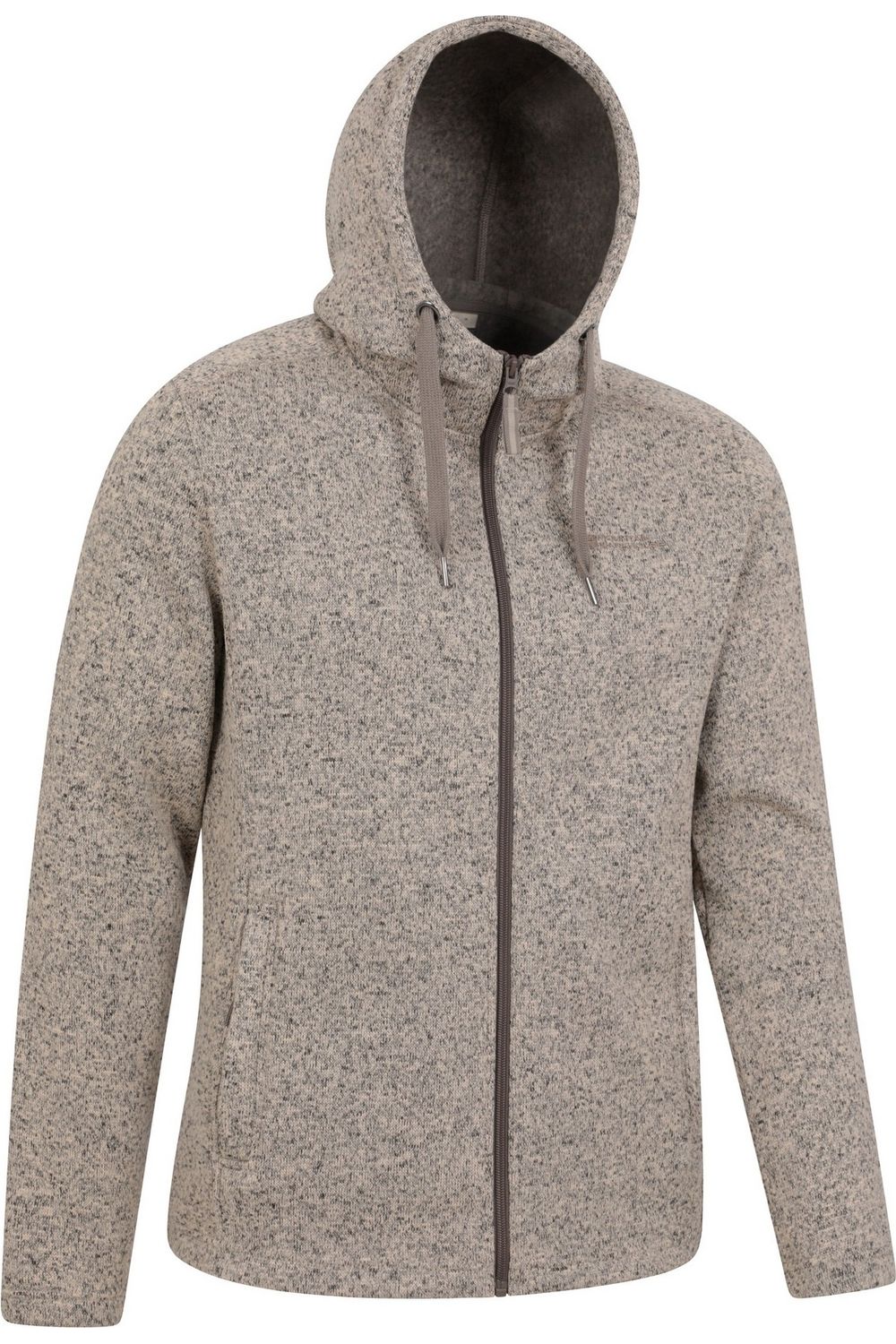 Mountain Warehouse Mens Nevis Fleece Full Zip Hoodie