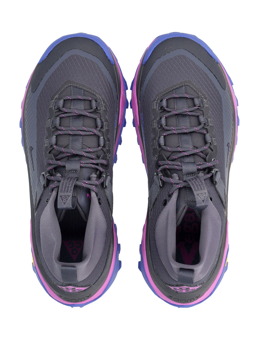 High-Performance Hiking Sneakers With Zoomx Cushioning And Vibram Grip