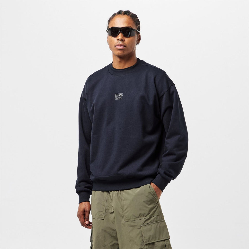 Napapijri Elevated Relaxed Fit Long Sleeve Sweatshirt