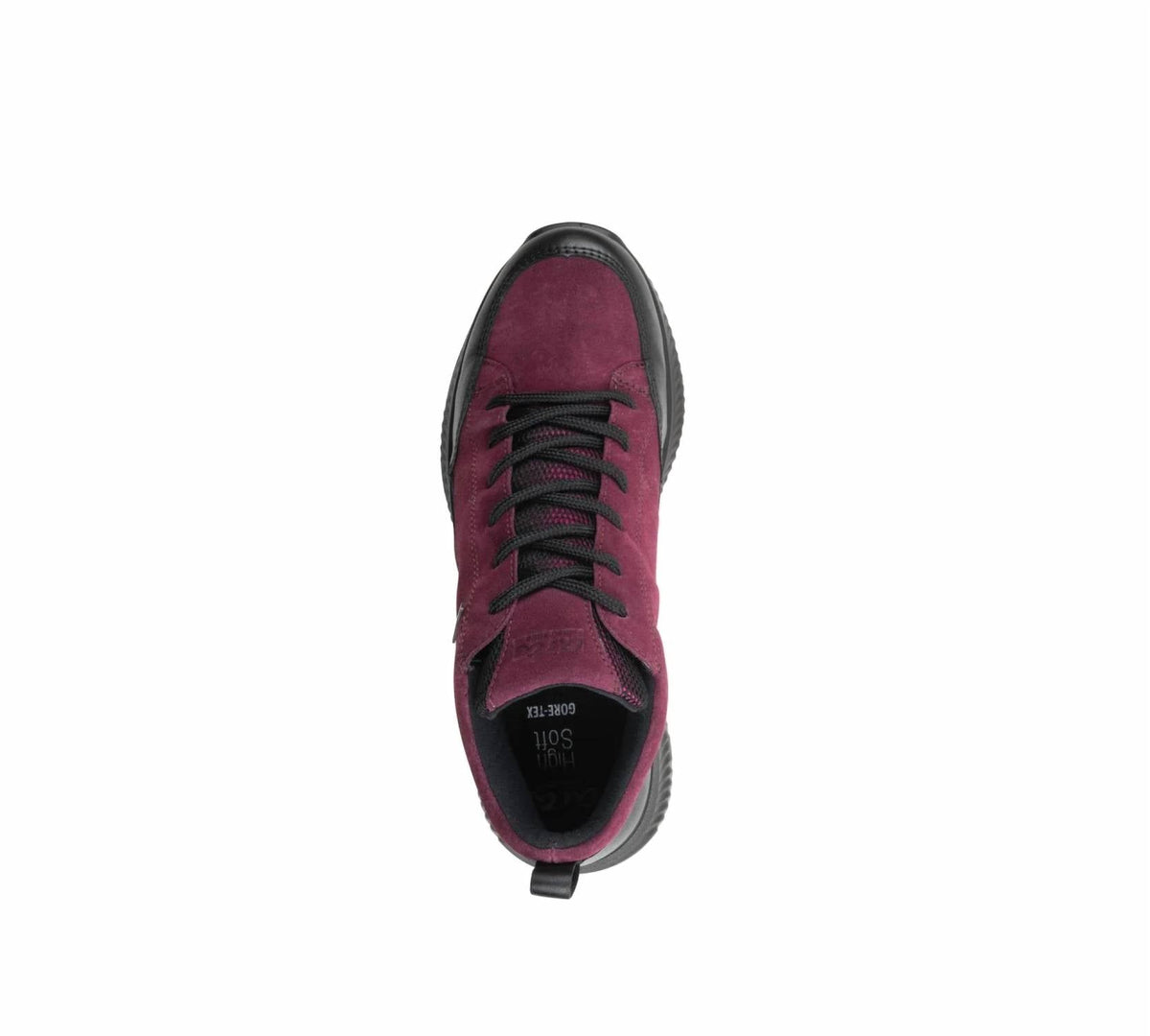 Women's Highland Bootie In Schwarz/berry/pink Hydro Leather
