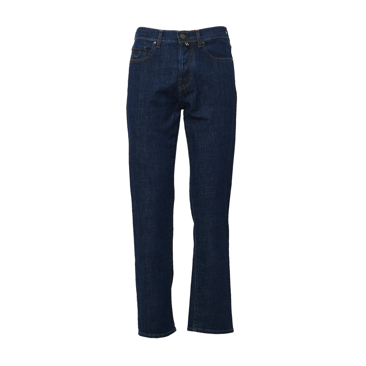 Regular Straight-Leg Five-Pocket Denim Jeans