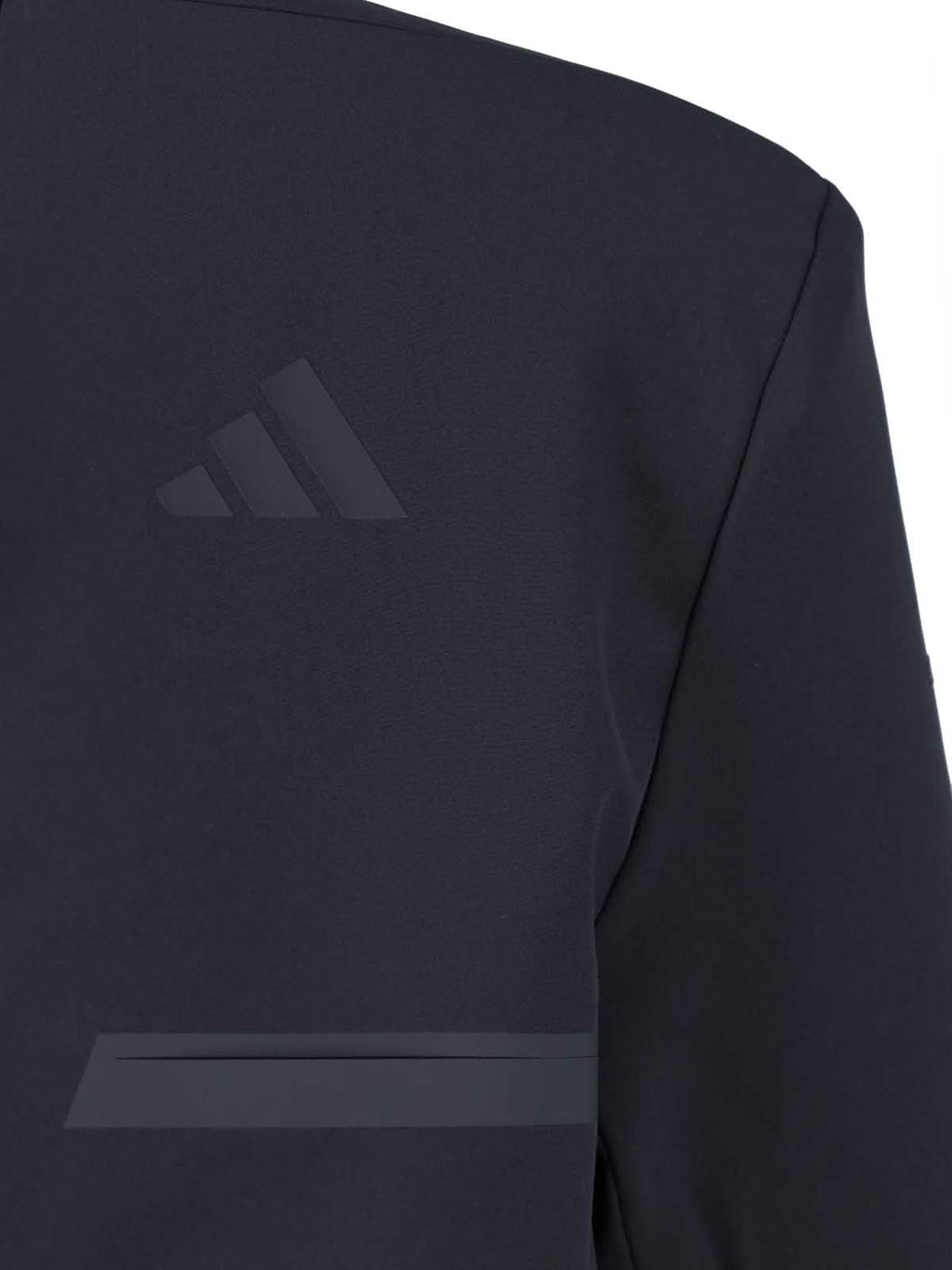 Black Recycled Technical Fabric Monopetto Jacket