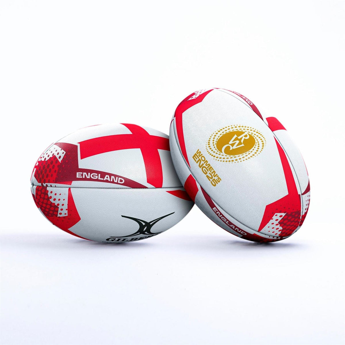 Gilbert Rwc2025 Eng Flag Rugby Ball