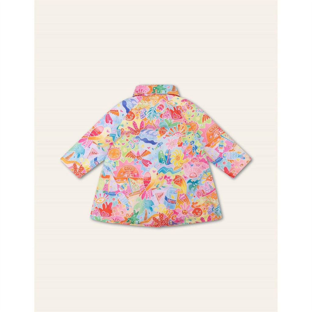 Oilily Chupa All Over Print Rain Anorak