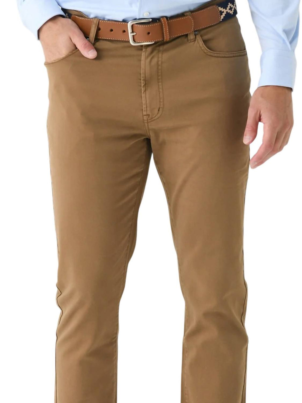 Vintage Flex Terry 5-Pocket Pants In Caramel