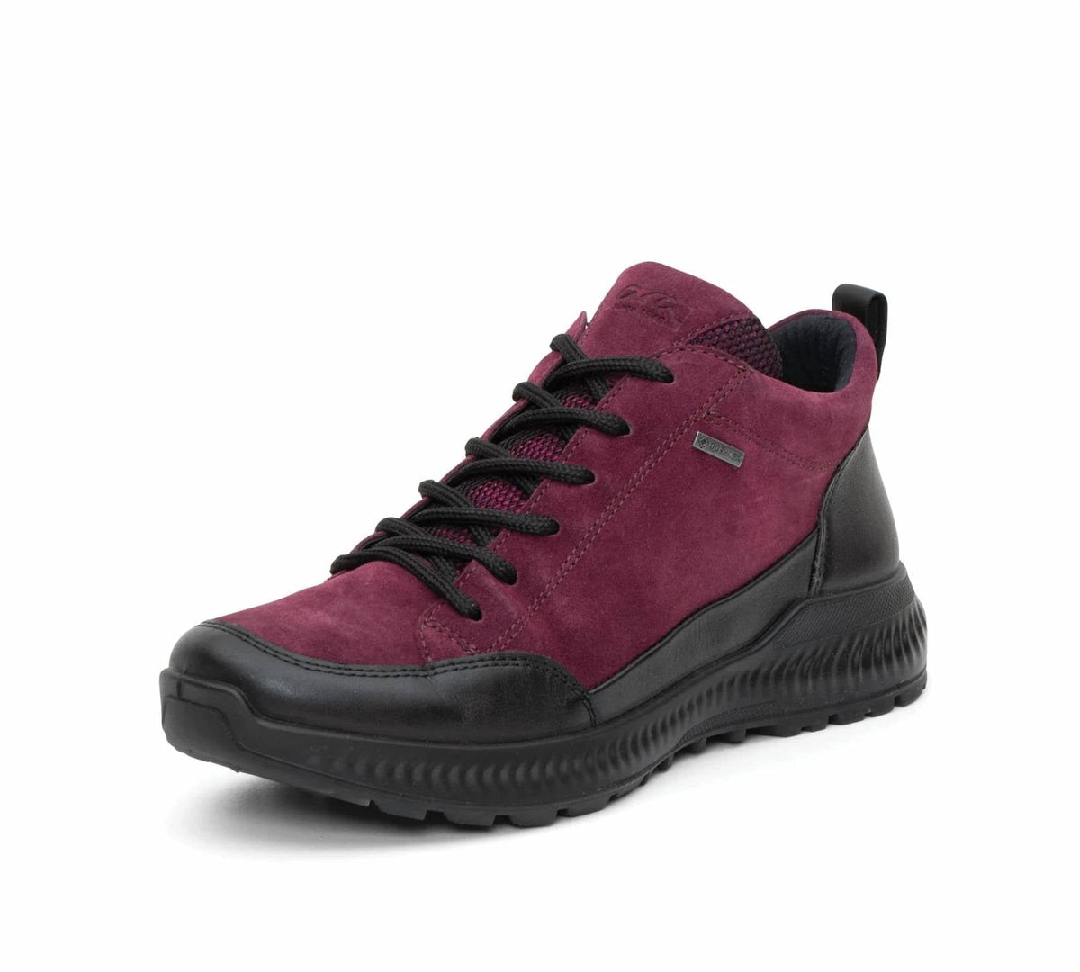 Women's Highland Bootie In Schwarz/berry/pink Hydro Leather