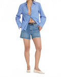 Everyday High-Rise Shorts In Indigo
