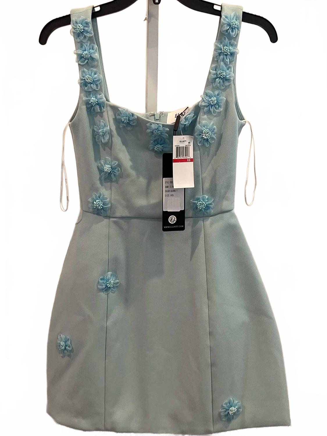 Iliana Mini Dress In Lightblue