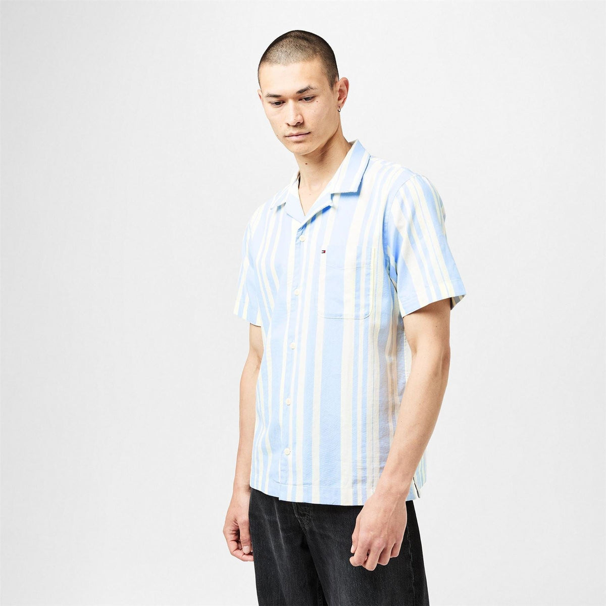 Tommy Hilfiger Stripe Ss Shrt