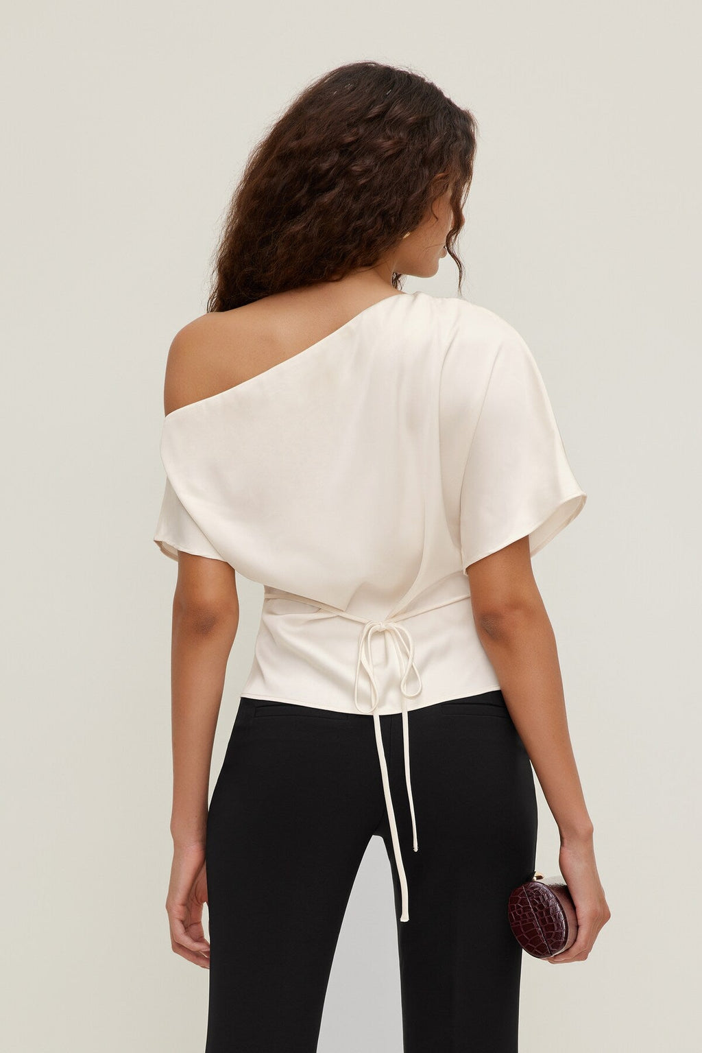 Alexa Satin Blouse