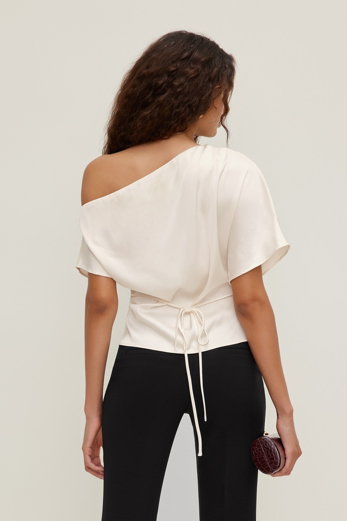 Alexa Satin Blouse