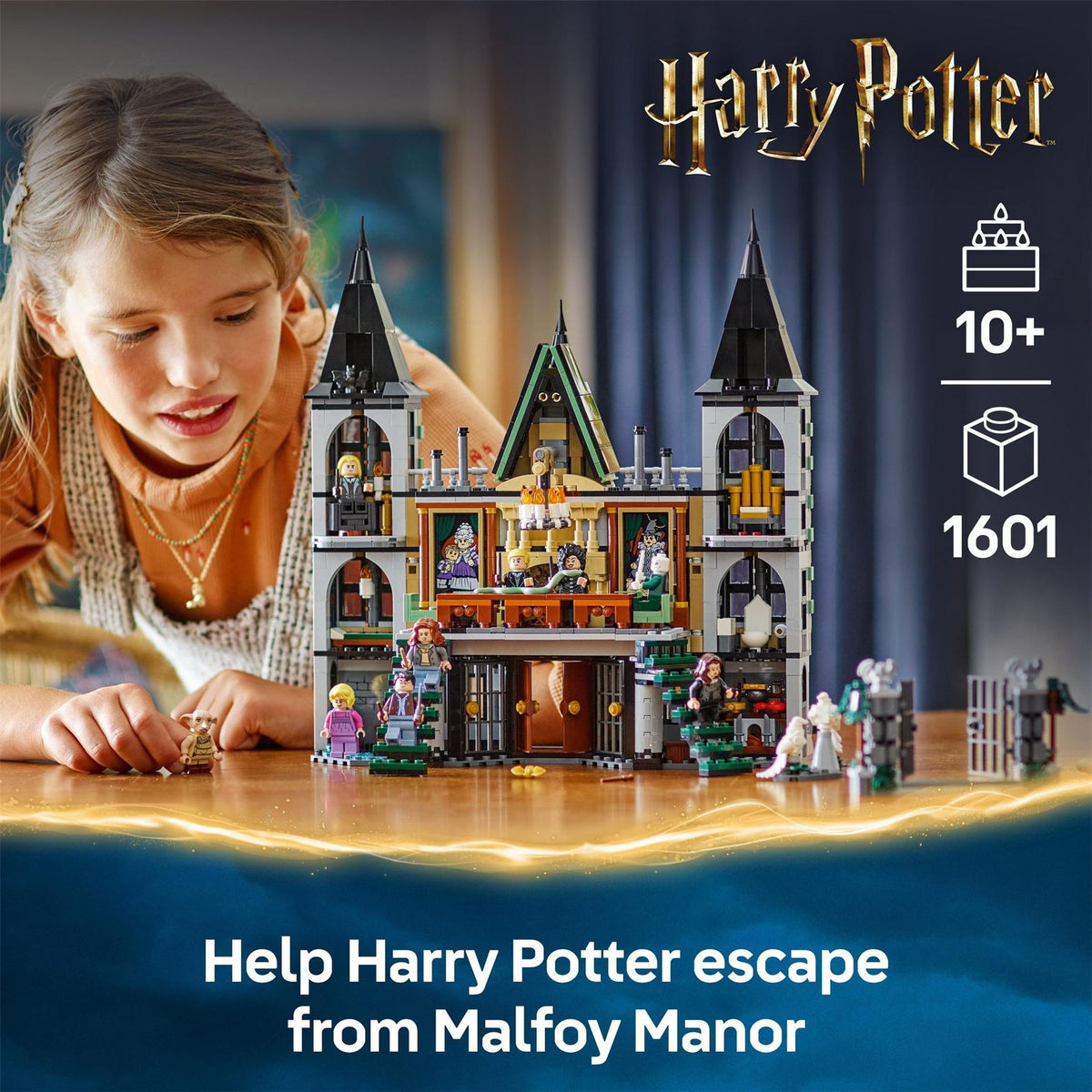 LEGO Potter Malfoy Manor Building Toy 76453