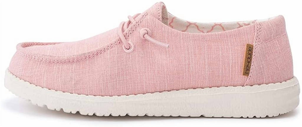 Youth Kid's Wendy Loafer Shoes In Linen Cotton Candy
