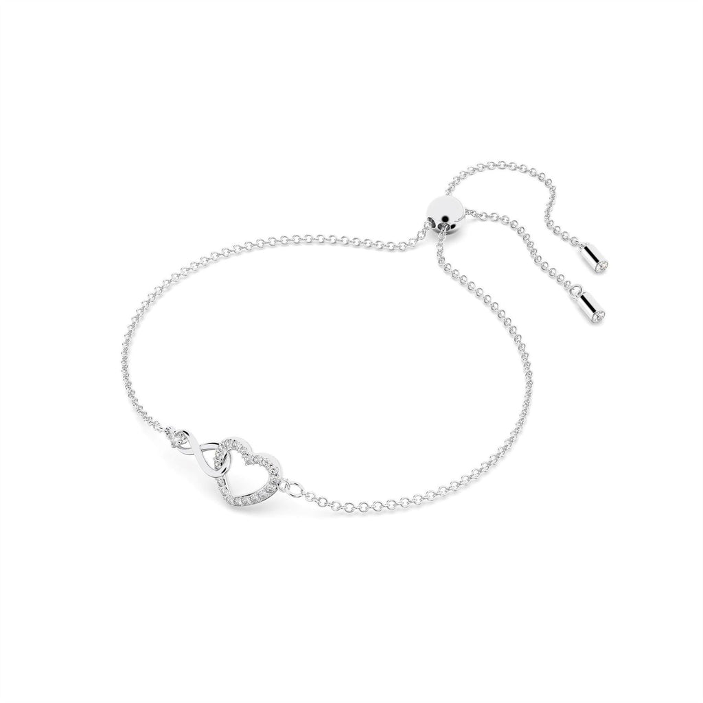 Swarovski Diamond Heart Chain Bracelet