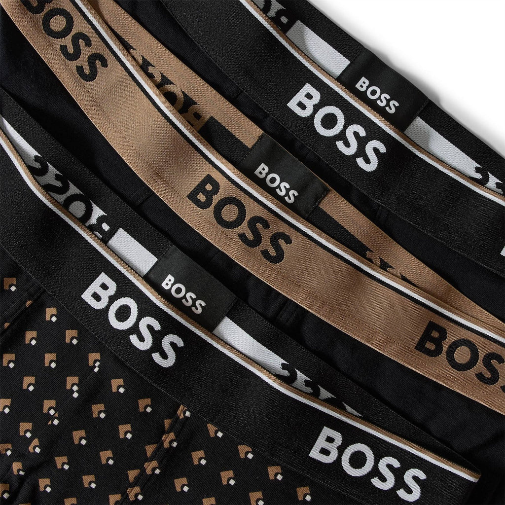 Boss Bodywear 3 Pack Boxer Shorts with Logo Detail