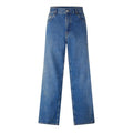 Palm Angels Mens Wide Leg Jeans