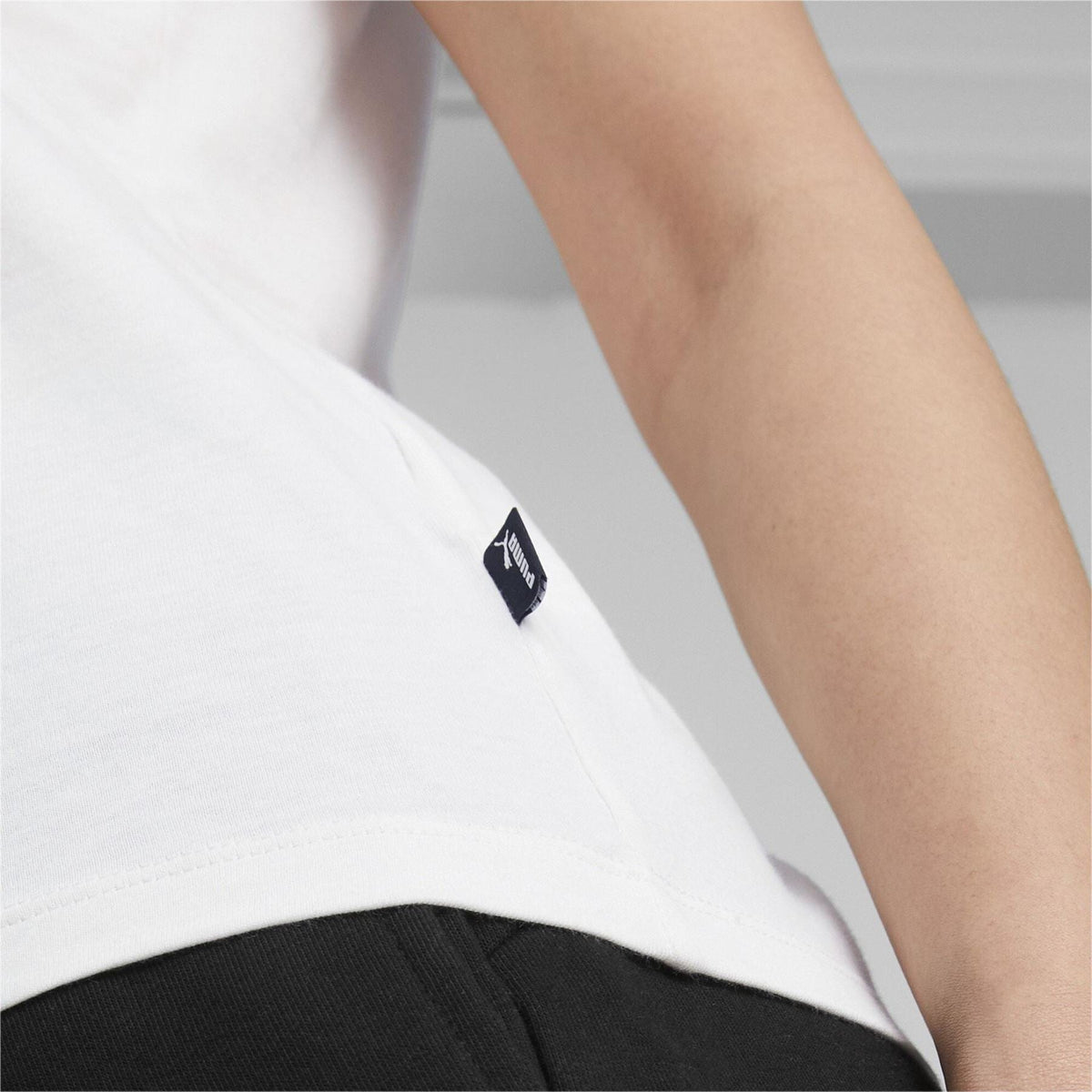 Puma No1 Logo Print Regular Fit T-Shirt