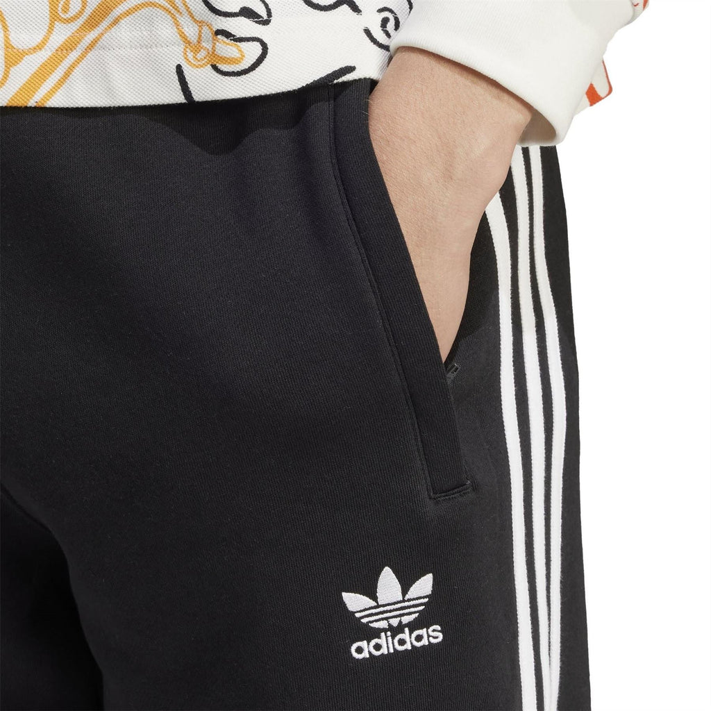 adidas Originals 3 Stripes Slim Joggers with Ribbed Cuff