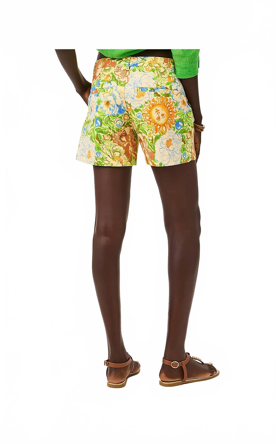 Callahan Mid-Rise Short In Rutabaga Sympeony