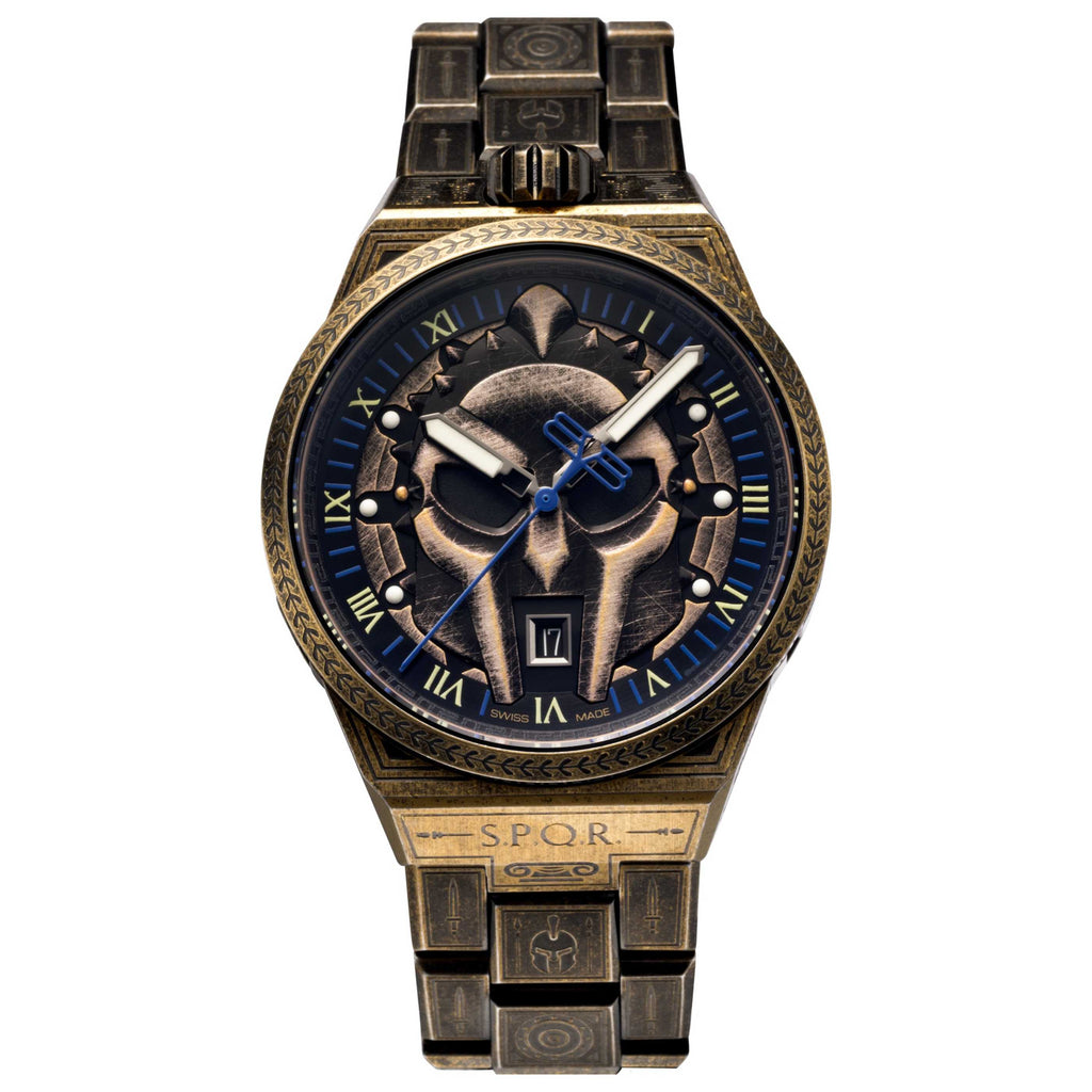 Bomberg Men's BOLT-68 Neo Spartacus 43mm Quartz Watch BF43H3PBR.02-3.12