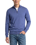 Raffi Jersey 1/4-Zip Mock Neck Sweater