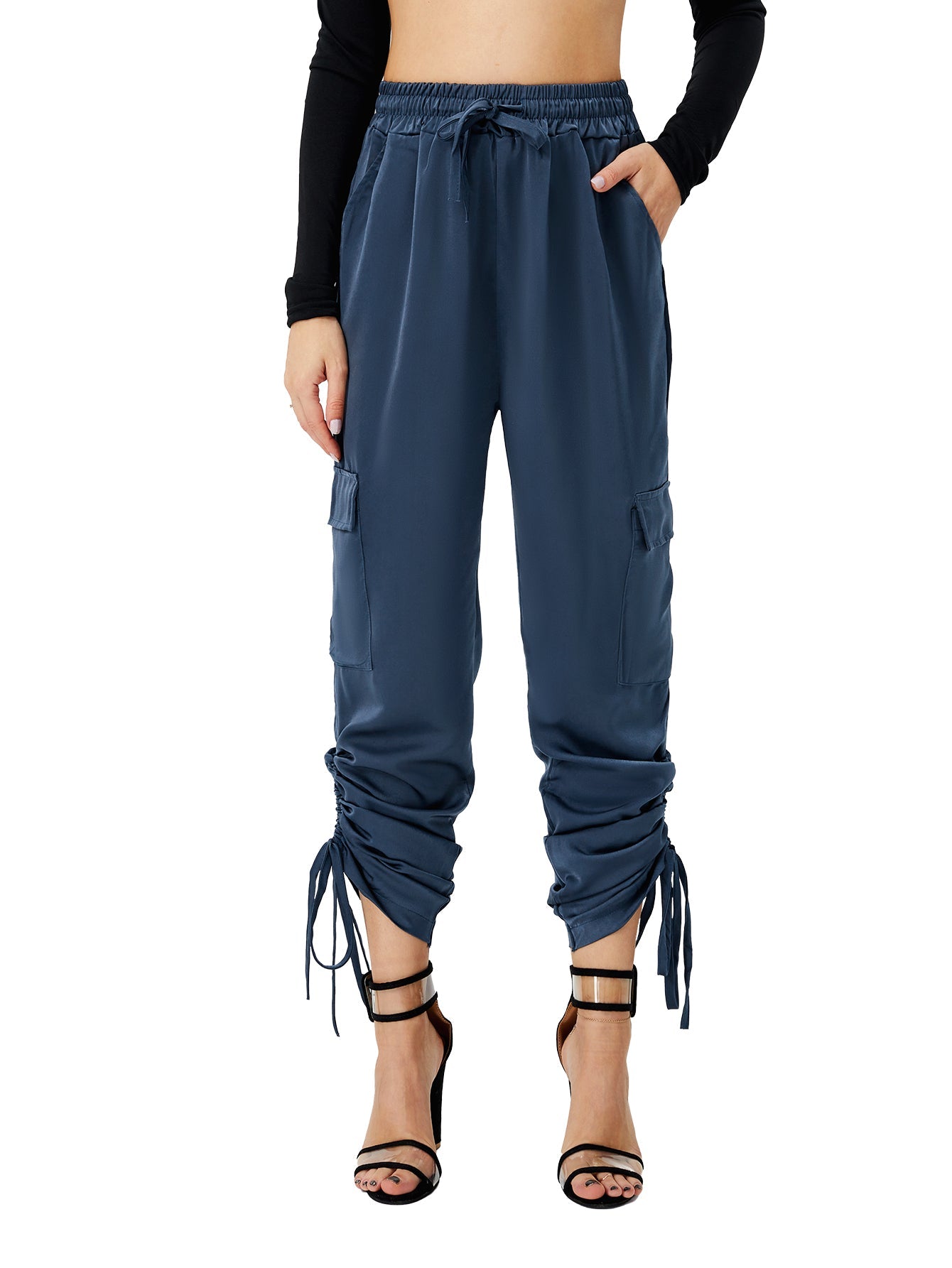 Long Lounge Pant Blue