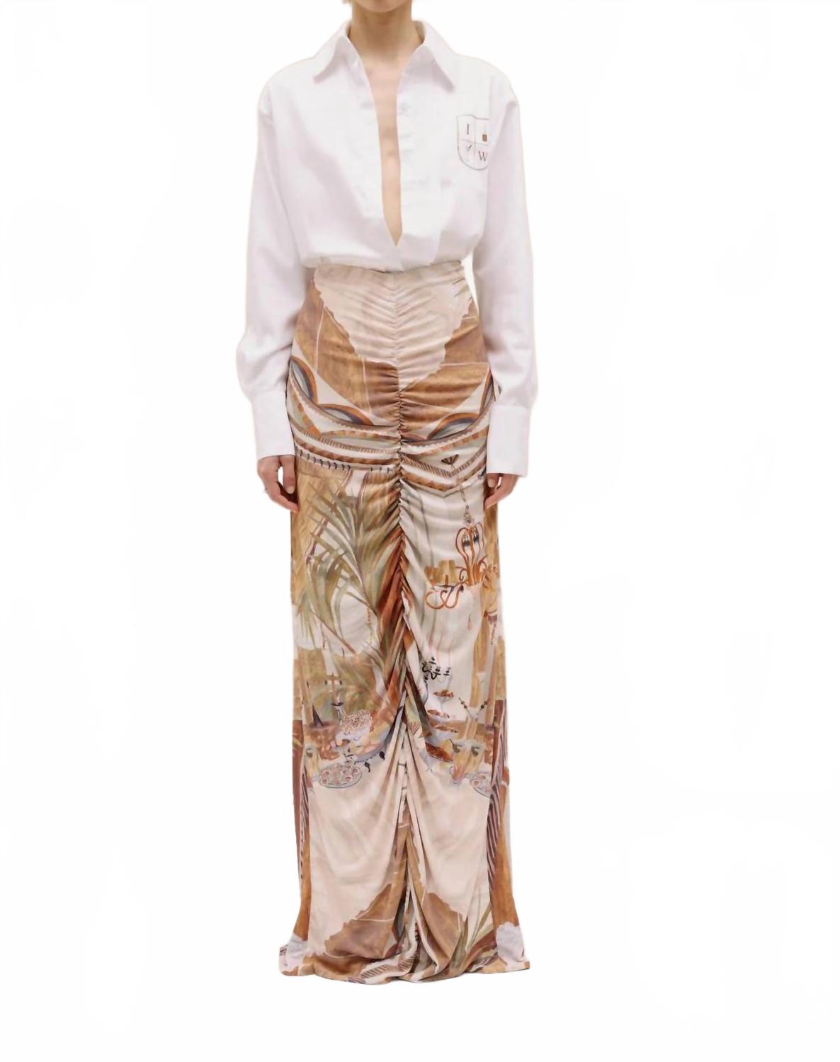 Club Button-Up Shirt In White