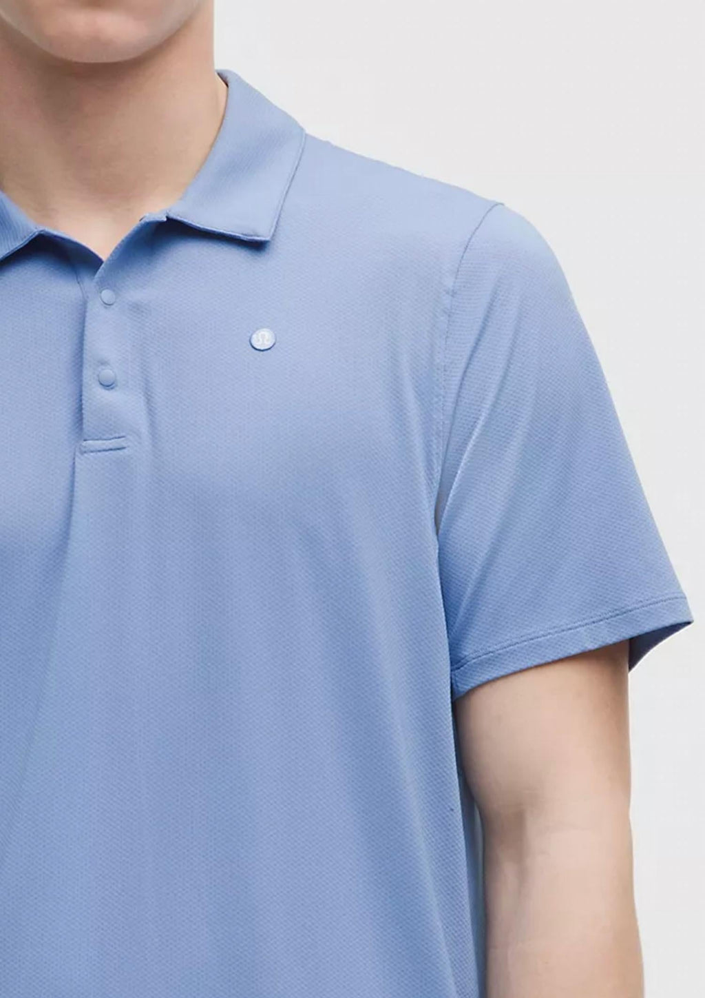Logo Sport Short Sleeve Polo In Prep Blue