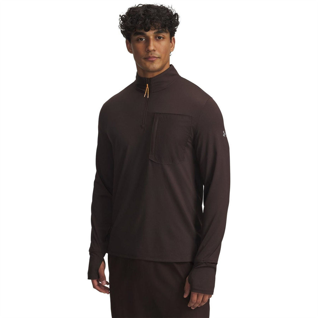Under Armour Trail Run High Neck Long Sleeve Athletic T-Shirt