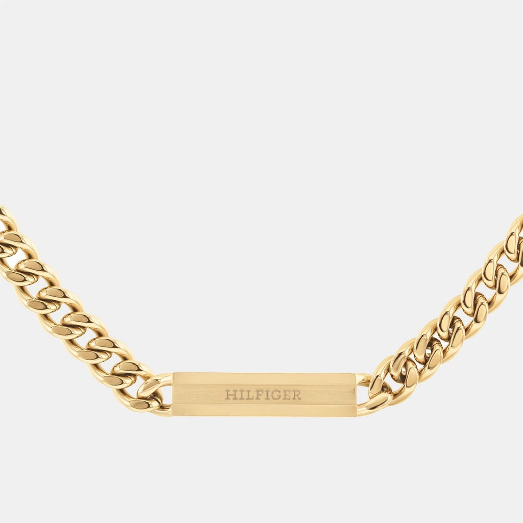 Tommy Hilfiger Hilfiger Mens Gold Ip Chain