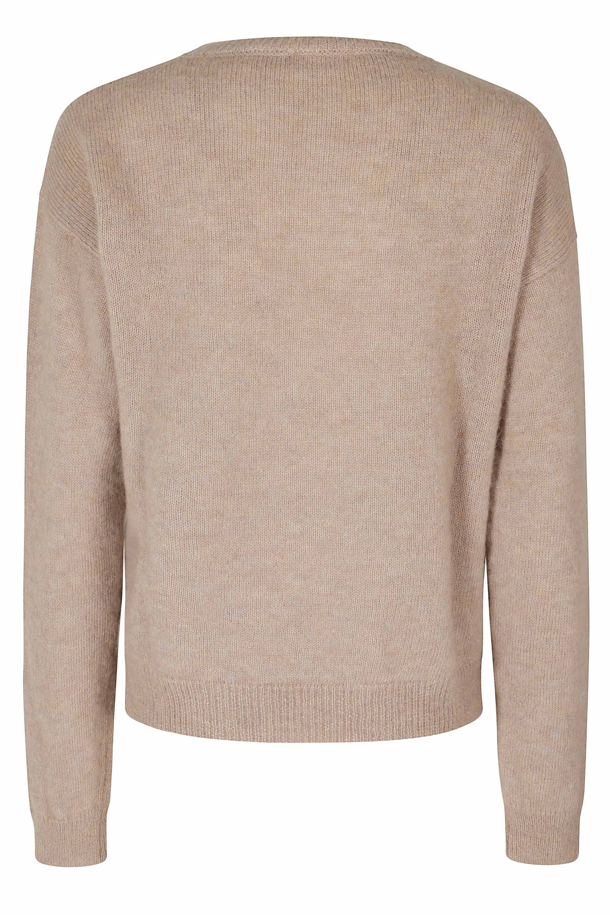 Taupe Argyle Baby Alpaca-Blend Sweater