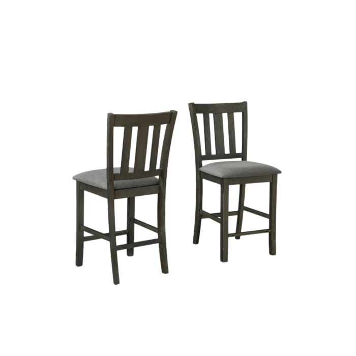Rubberwood Kitchen Chairs with Padded Cushions
