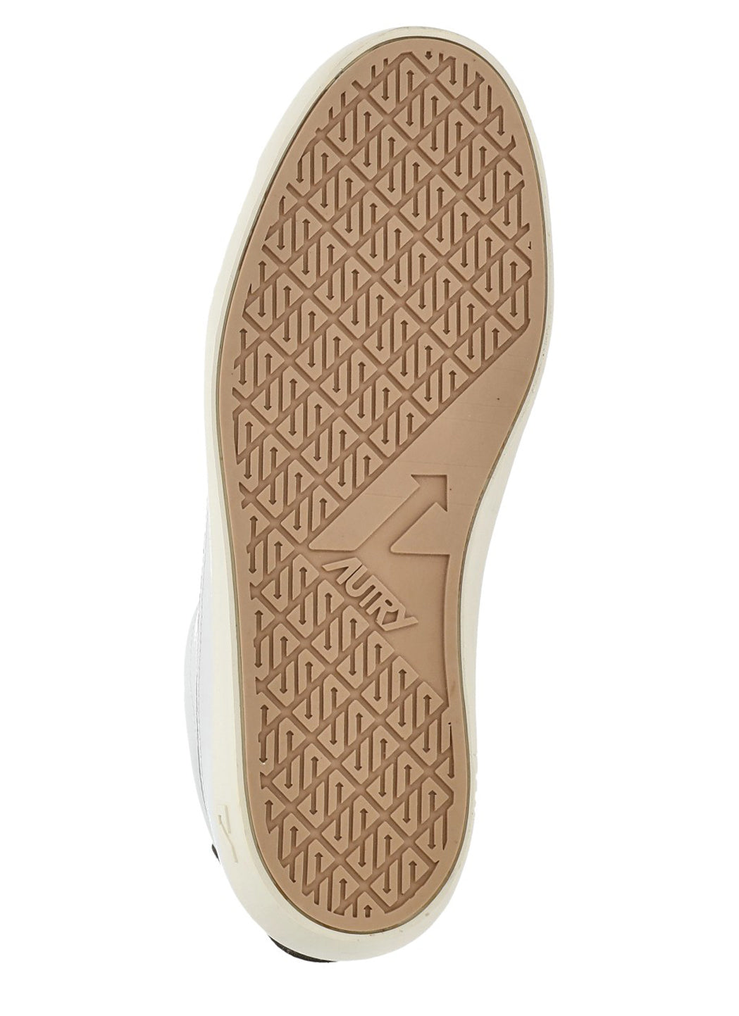 White Windscape Low Suede Leather Low-Top Sneakers