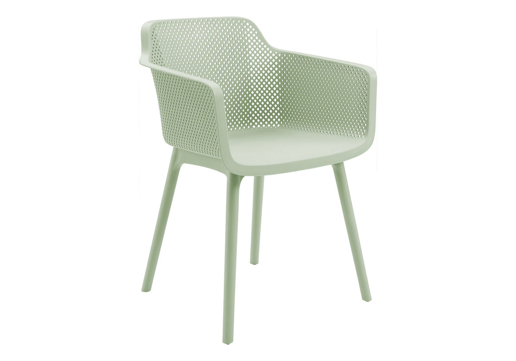 Contemporary Outdoor Dining Chair Set