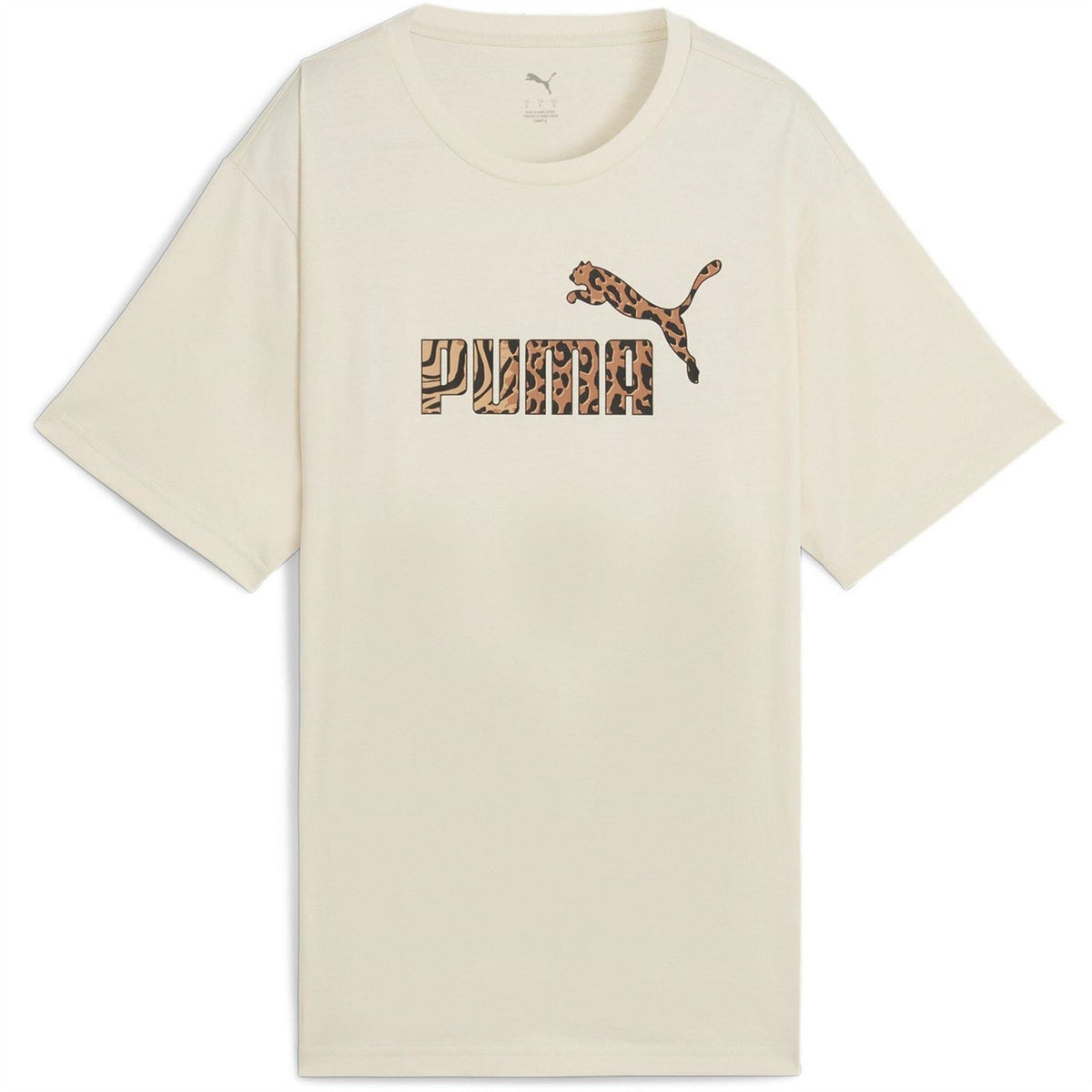Puma No1 Logo Print Regular Fit T-Shirt