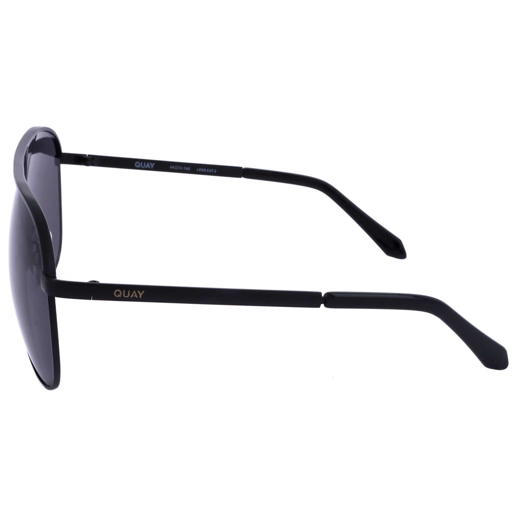 Quay Unisex 59mm Black Sunglasses VIVIENNE-BLK-59