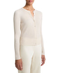 Vince Ribbed Cashmere & Silk-Blend Cardigan