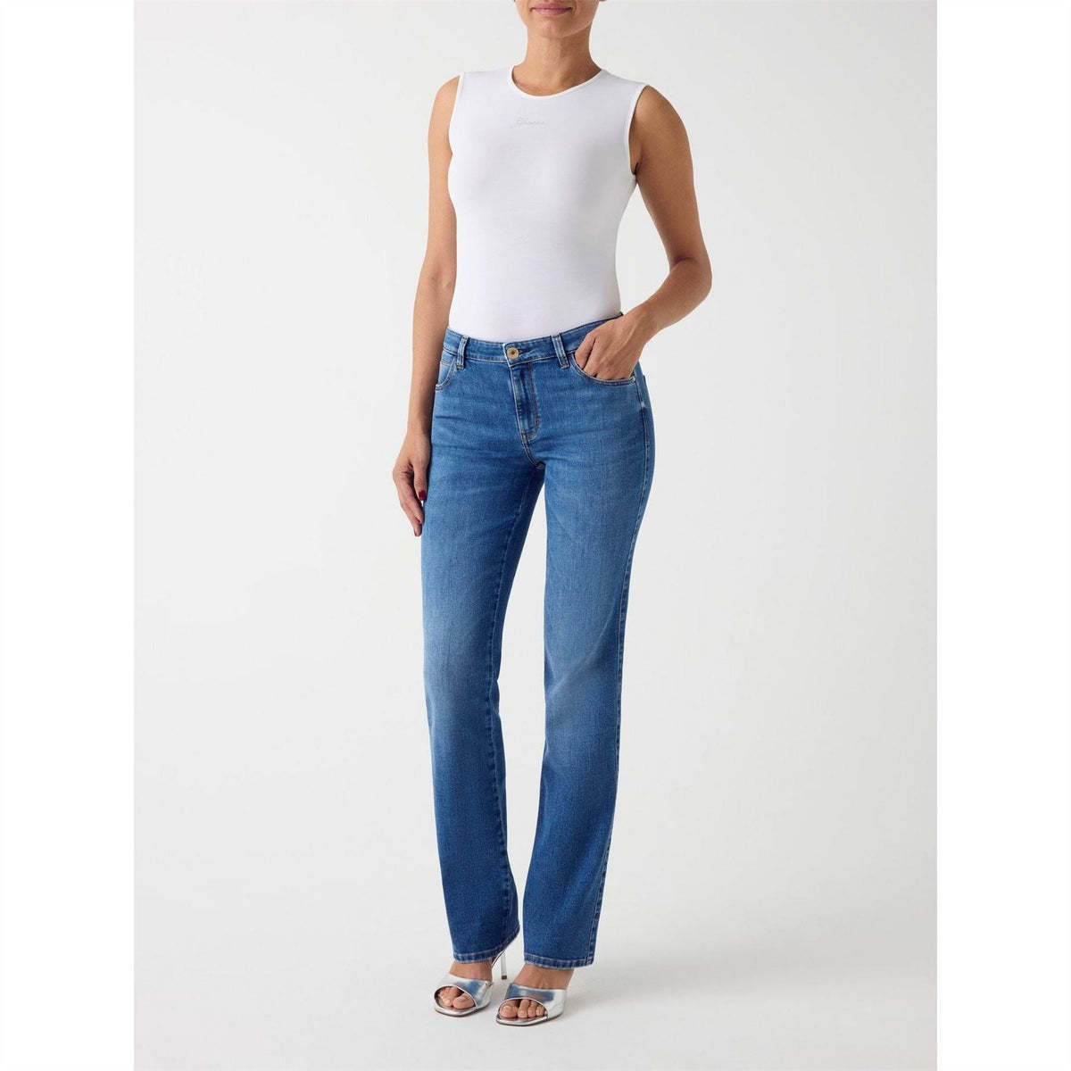 Guess Sexy Straight Leg Jeans