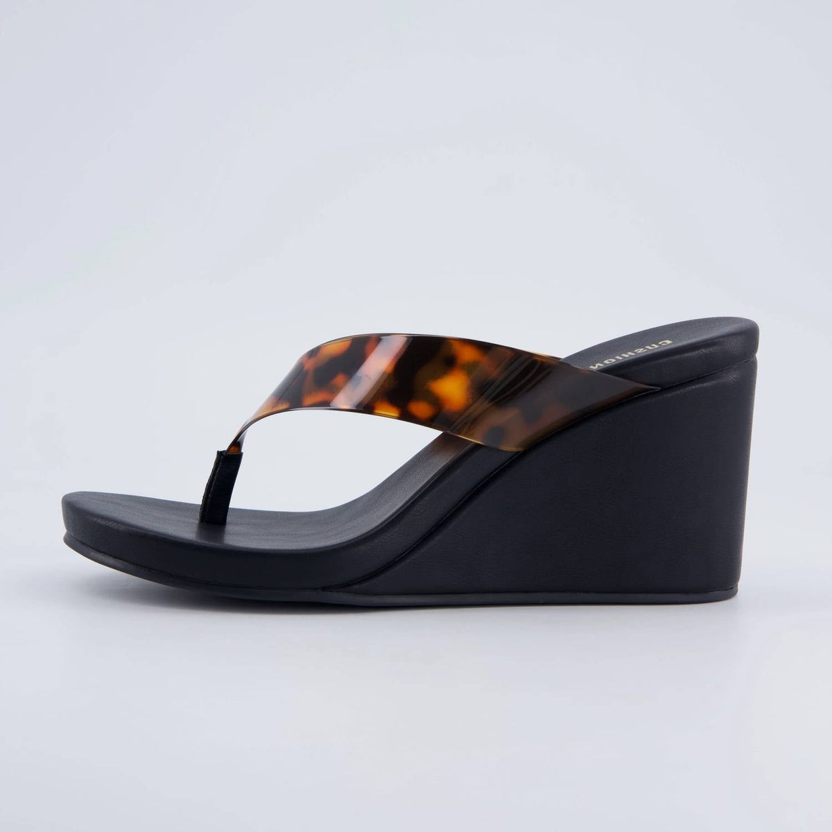 Women's Platform Thong Sandal In Tortoise