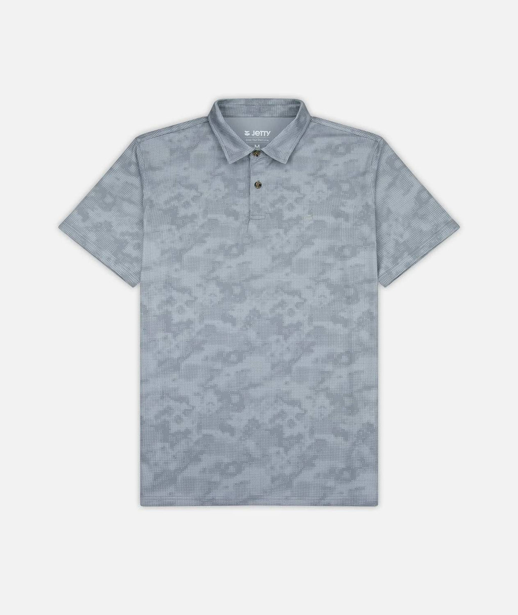 Men's Bunker Polo Shirt In Grey