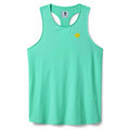 Women's Ice Perf Running Tank In Opal/mint Green
