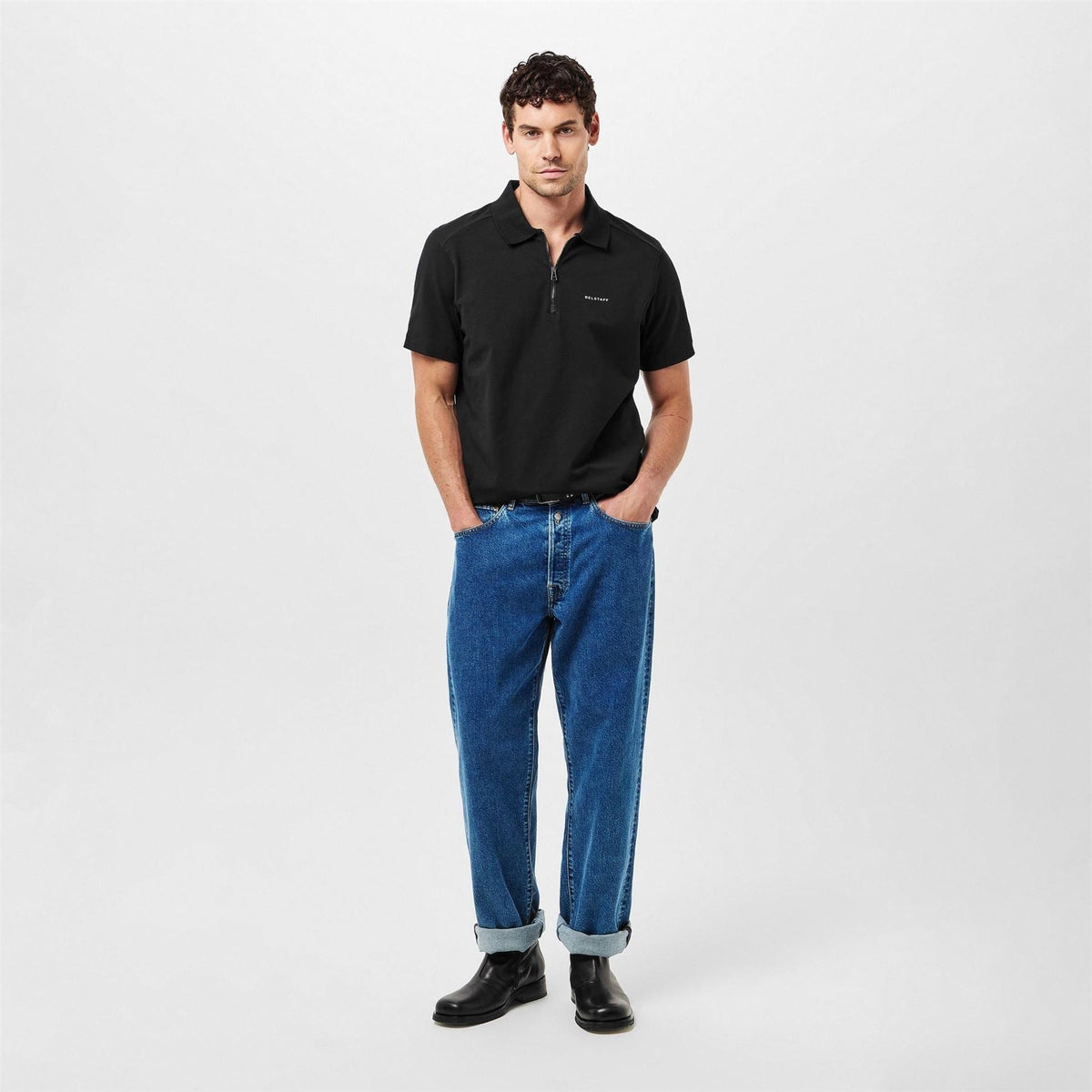 Belstaff Mens Short Sleeve Polos
