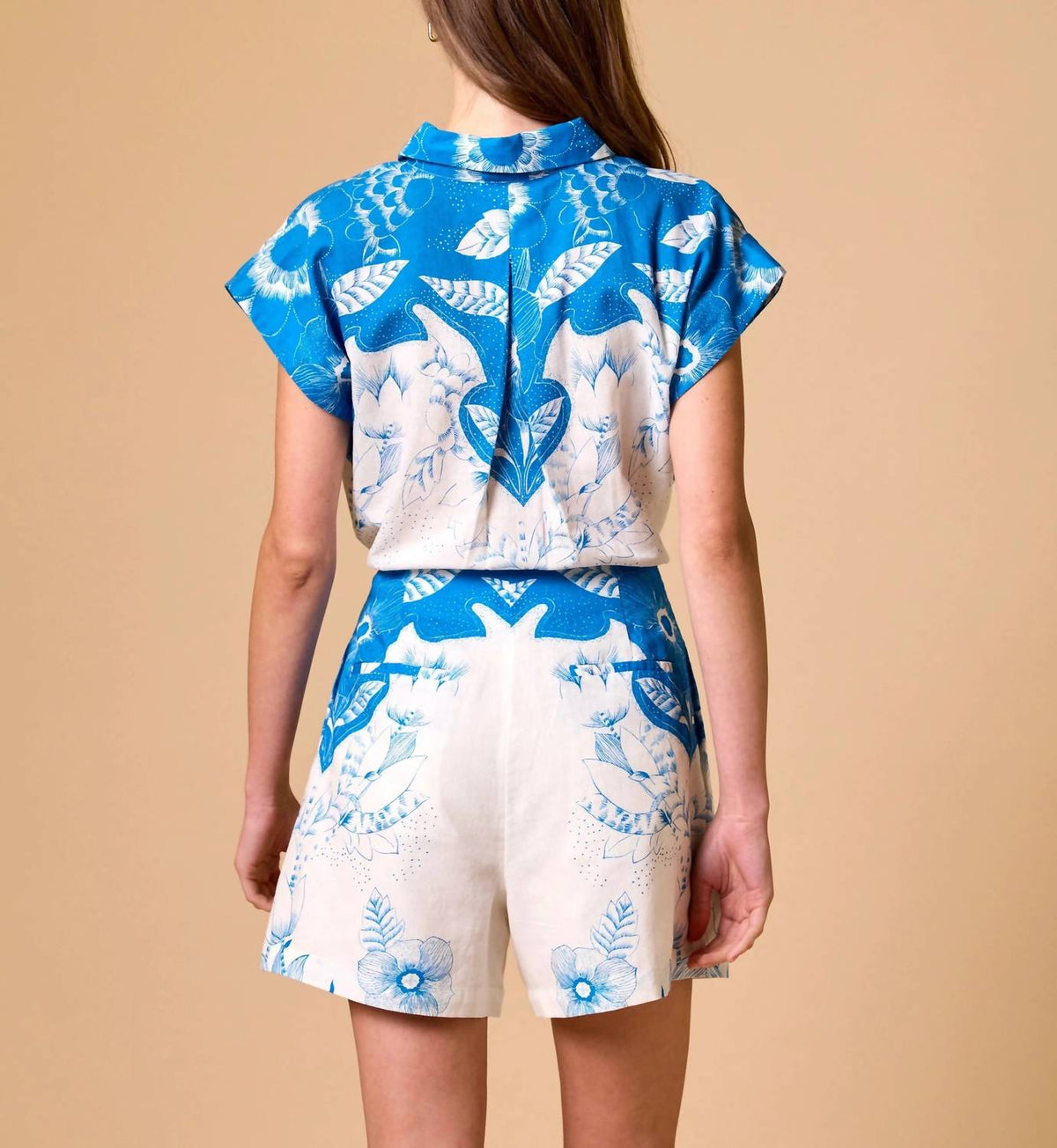 Sebastian Linen Short In Celestia