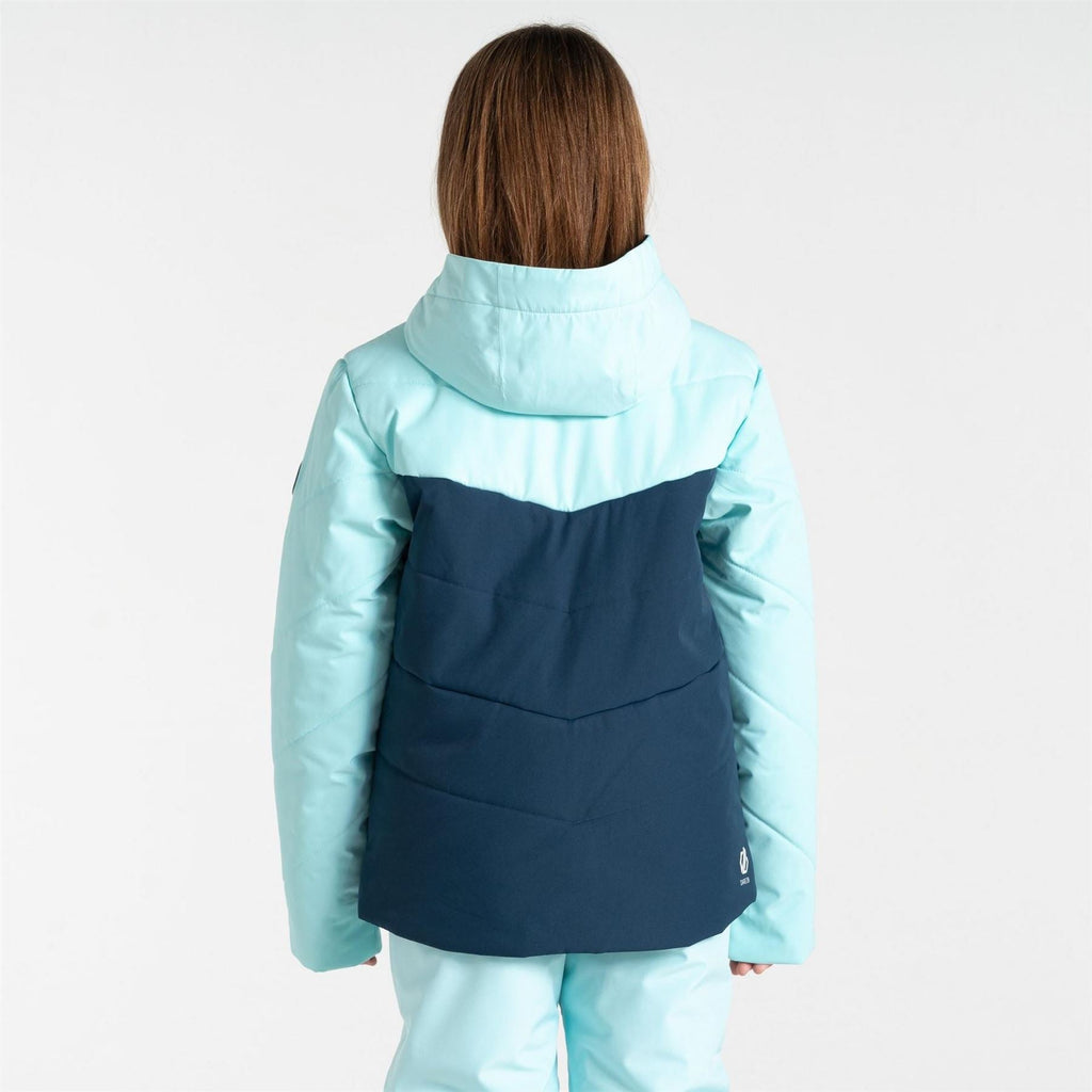 Dare 2b Color Block Hooded Zipped Pocket Ski Jacket