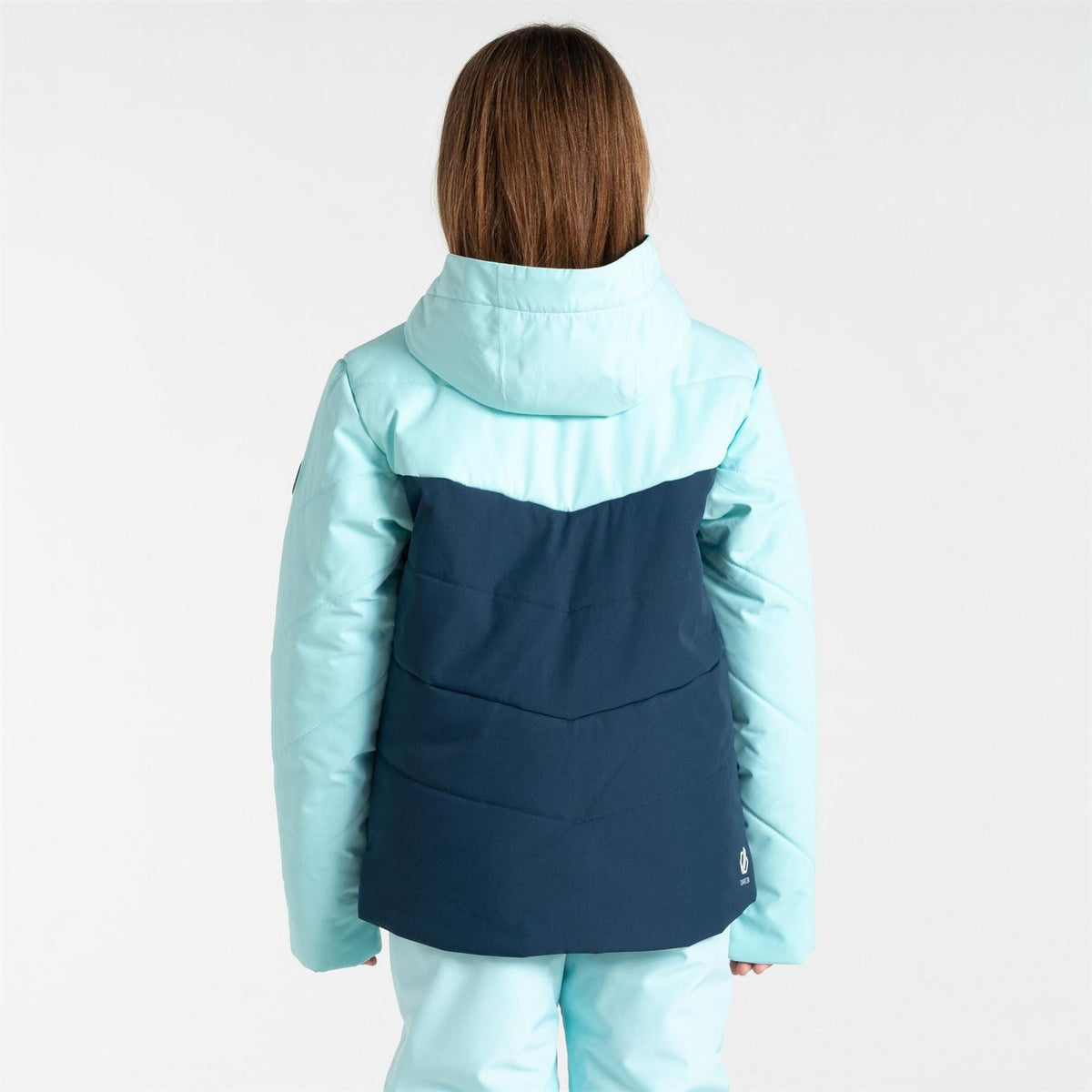 Dare 2b Color Block Hooded Zipped Pocket Ski Jacket