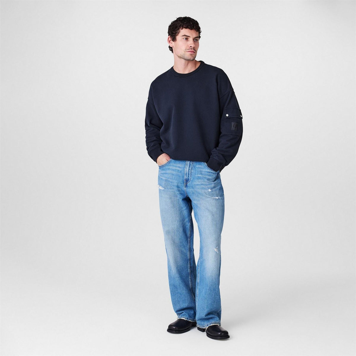 Belstaff Mens Crew Sweatshirt
